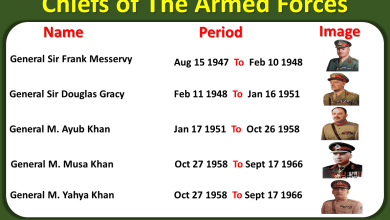 Chiefs Of Armed Forces And Info About Amry's Chiefs